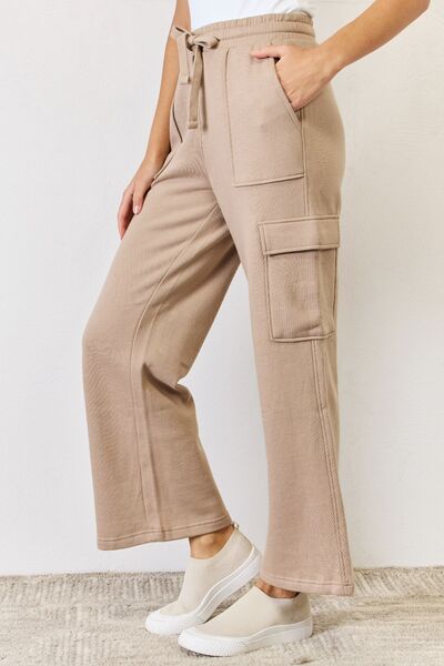 swvws RISEN High Waist Cargo Wide Leg Pants