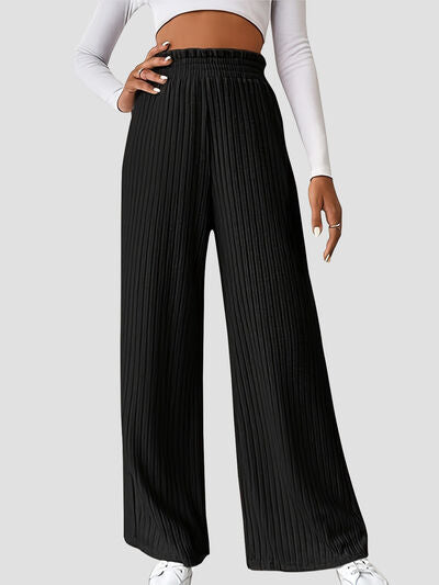 swvws Ribbed High Waist Pants