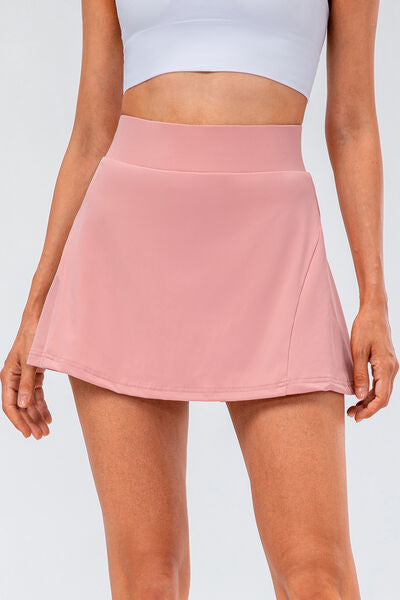 swvws High Waist Pleated Active Skirt