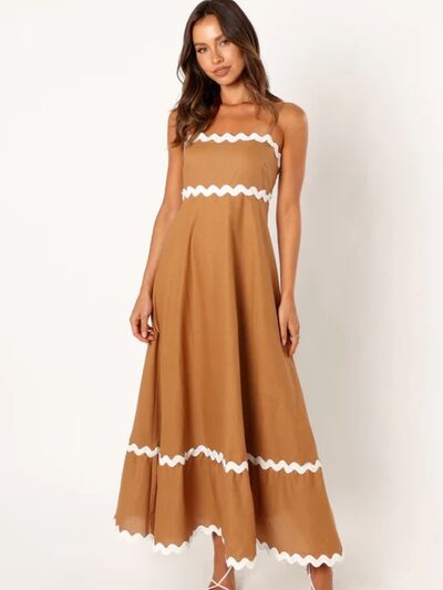 swvws Spaghetti Strap Maxi Dress