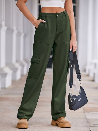 swvws Straight Denim Cargo Pants