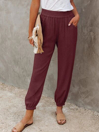 swvws High Waist Cropped Pants