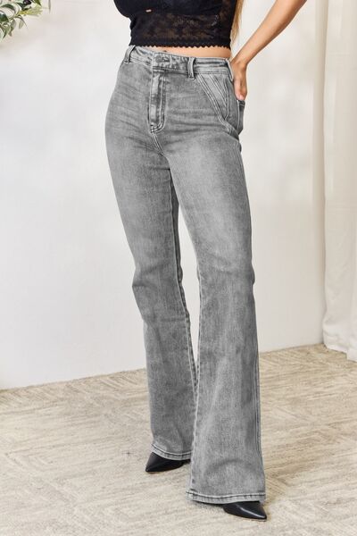 swvws Kancan High Waist Slim Flare Jeans