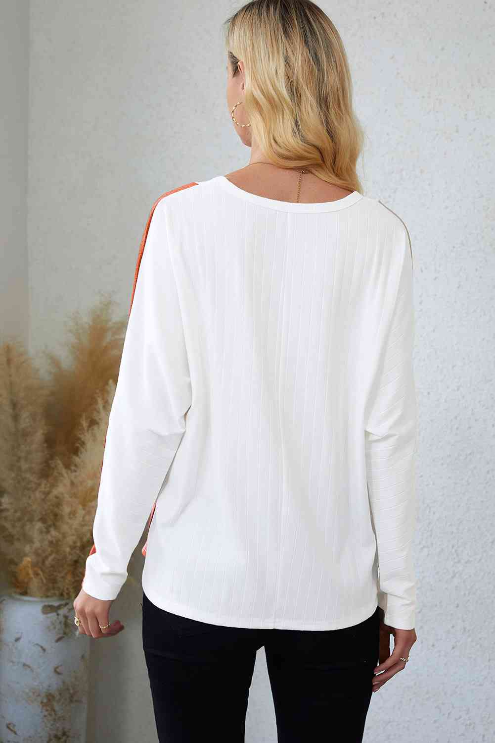 swvws Color Block Long Sleeve T-Shirt