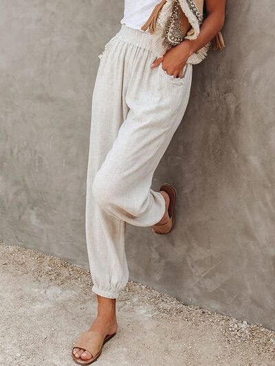 swvws High Waist Cropped Pants