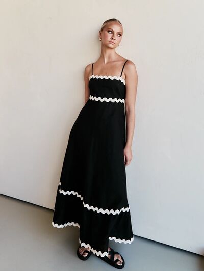 swvws Spaghetti Strap Maxi Dress