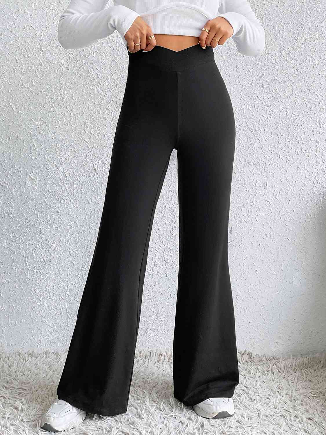 swvws High Waist Flare Pants