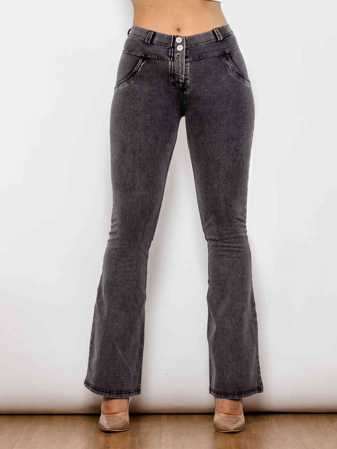 swvws Full Size Long Bootcut Jeans