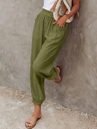 swvws High Waist Cropped Pants