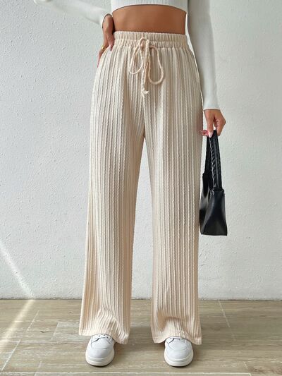 swvws Drawstring Wide Leg Pants