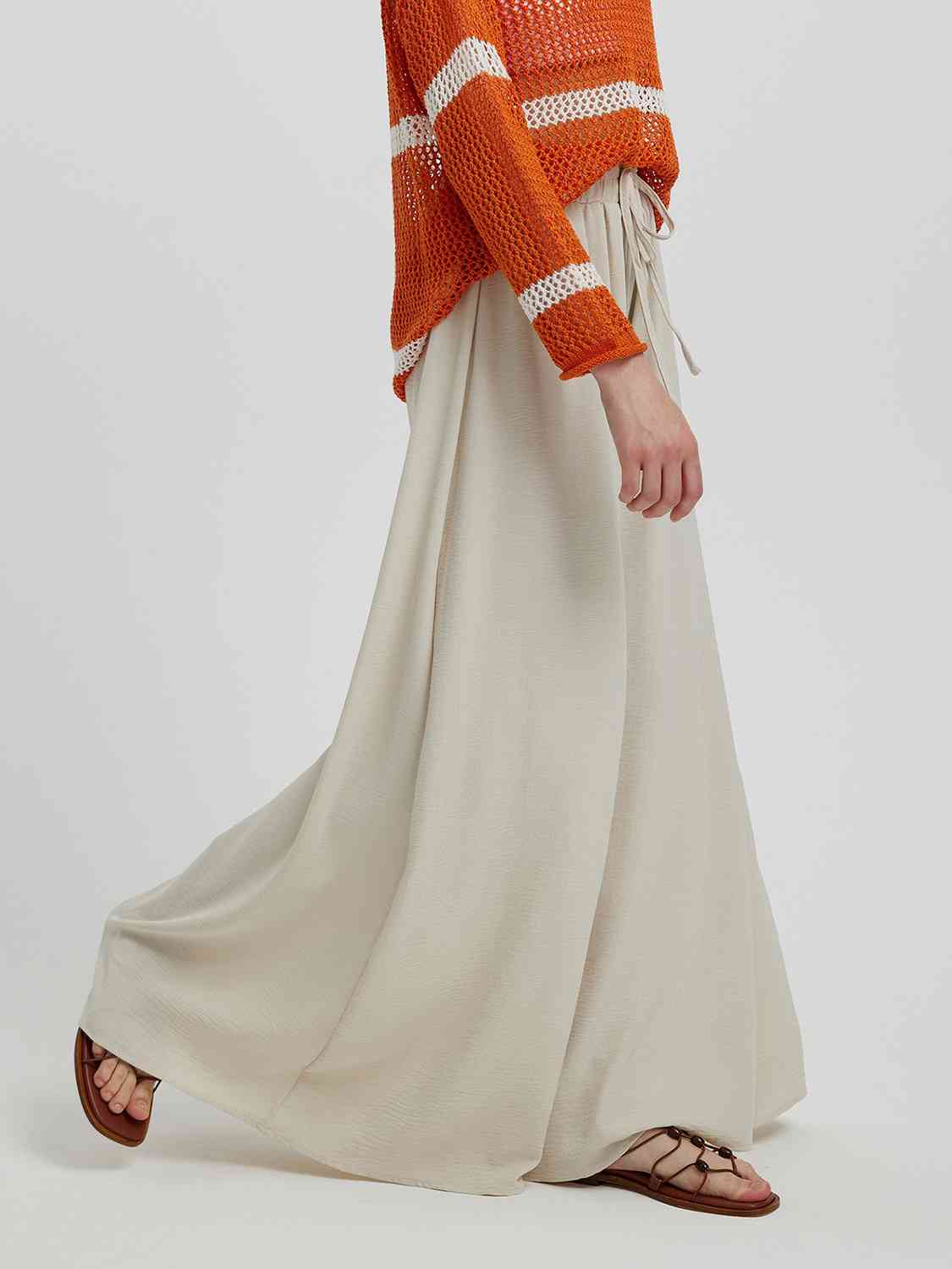 swvws Drawstring Wide Leg Pants