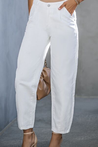 swvws High-Waist Straight Jeans