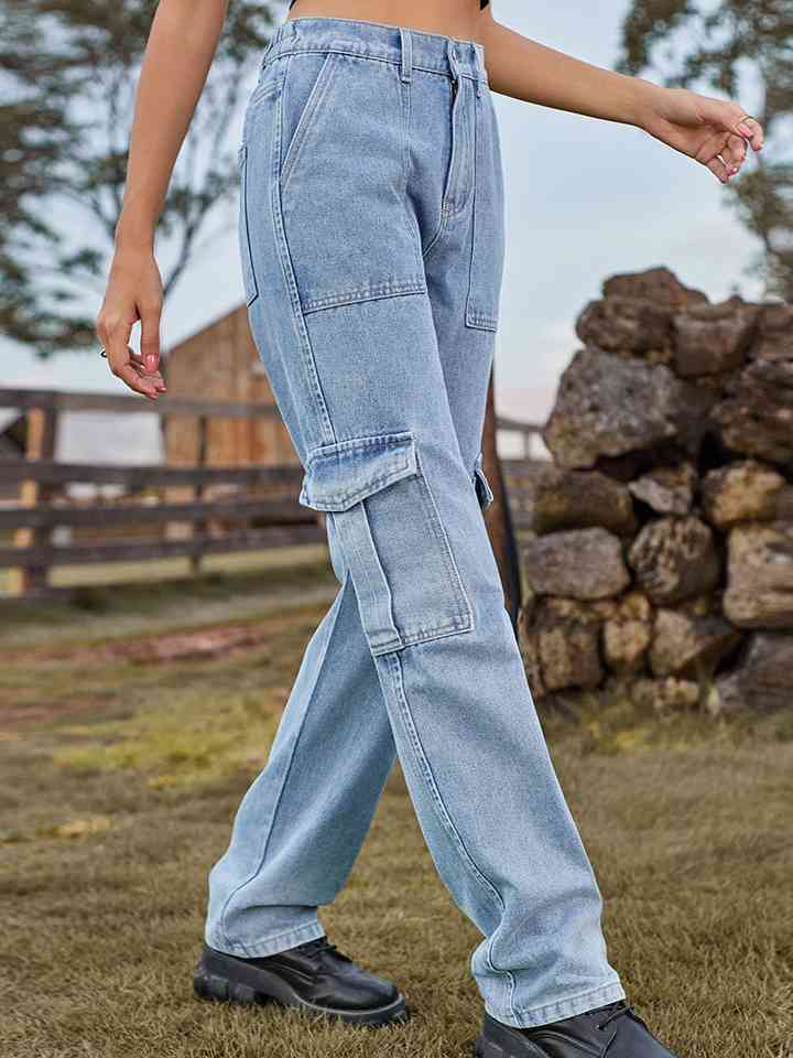 swvws Pocketed Long Jeans