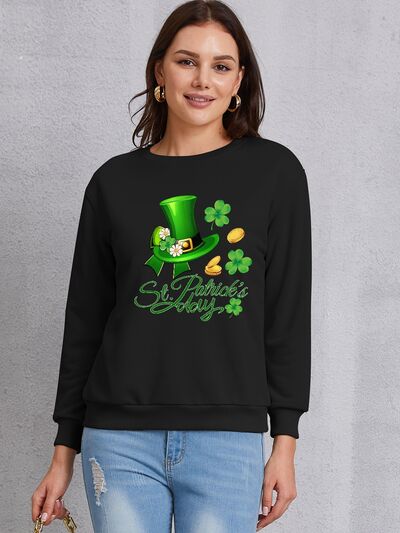 swvws ST. PATRICK'S DAY Round Neck Sweatshirt