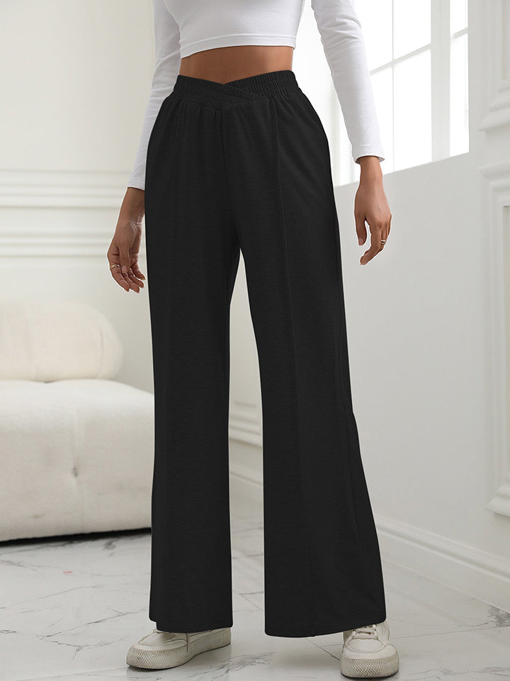 swvws V-Waist Wide Leg Pants