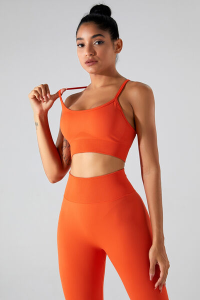 swvws Crisscross Spaghetti Strap Active Cami