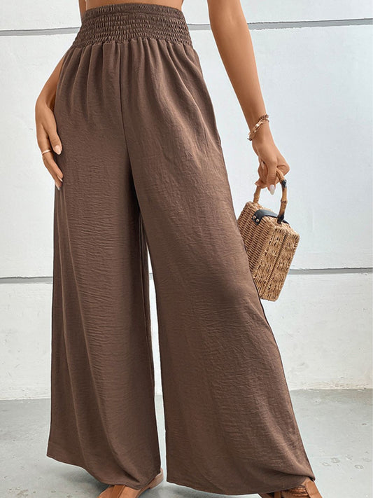 swvws Wide Waistband Relax Fit Long Pants