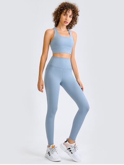 swvws Double Take Square Neck Racerback Cropped Tank