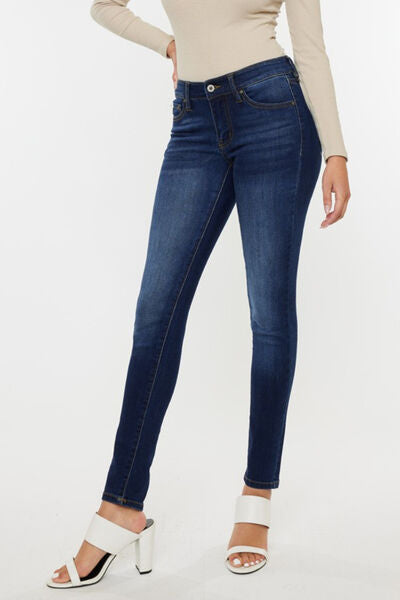 swvws Kancan Mid Rise Gradient Skinny Jeans