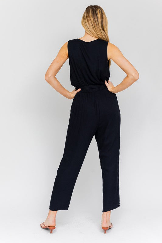 swvws Sleeveless Surplus Jumpsuit