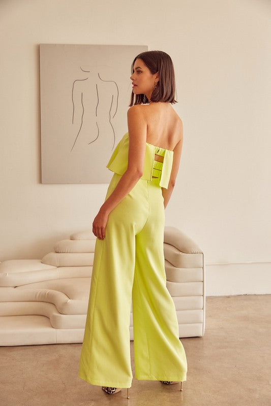 swvws Off Shoulder Jumpsuit