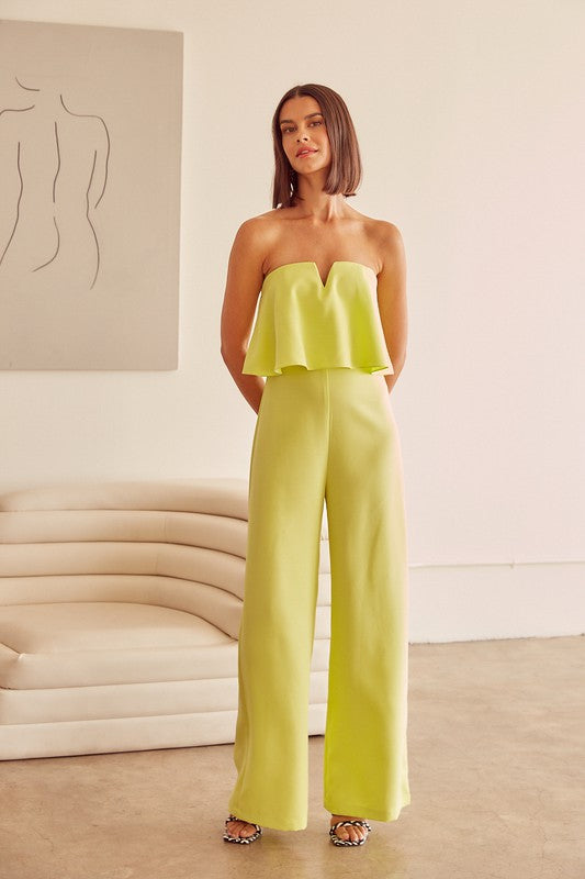 swvws Off Shoulder Jumpsuit