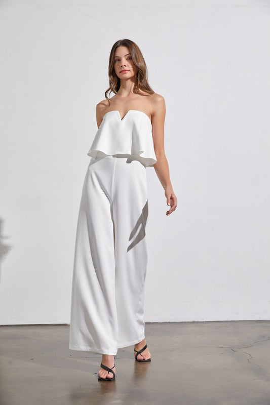 swvws Off Shoulder Jumpsuit