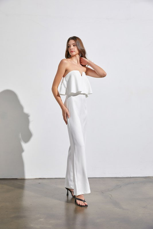 swvws Off Shoulder Jumpsuit