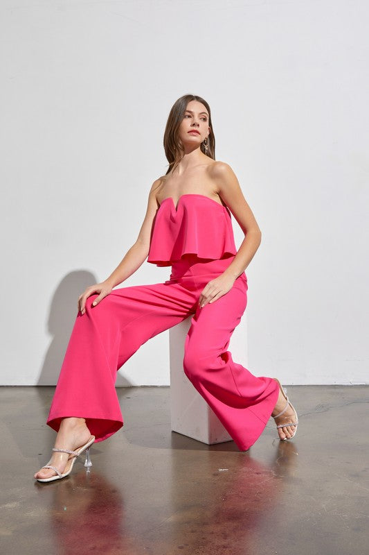 swvws Off Shoulder Jumpsuit