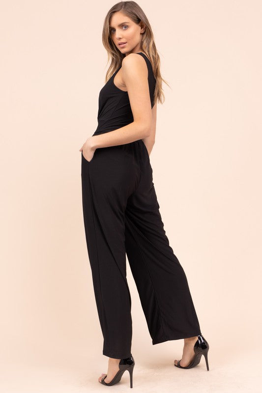 swvws V-neck Jumpsuit