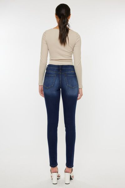 swvws Kancan Mid Rise Gradient Skinny Jeans