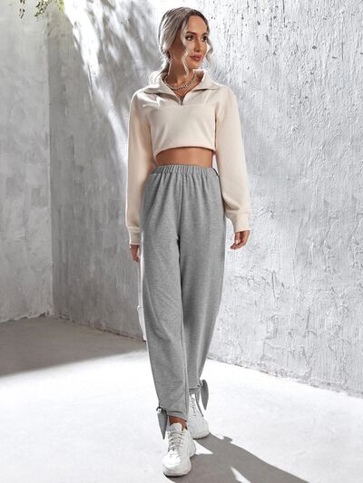 swvws High Waist Pants with Pockets