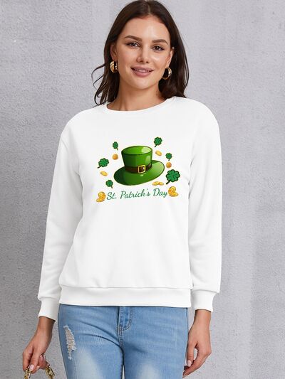 swvws ST. PATRICK'S DAY Round Neck Sweatshirt