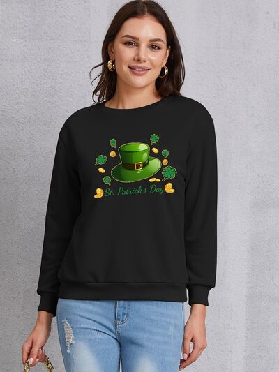 swvws ST. PATRICK'S DAY Round Neck Sweatshirt