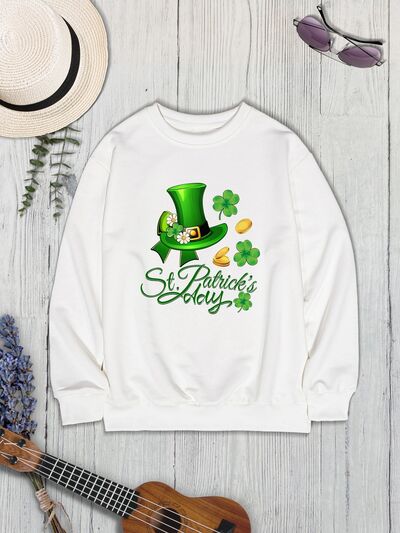 swvws ST. PATRICK'S DAY Round Neck Sweatshirt