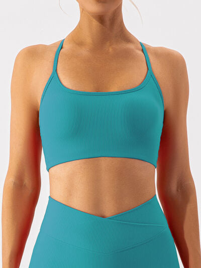 swvws Spaghetti Strap Active Bra