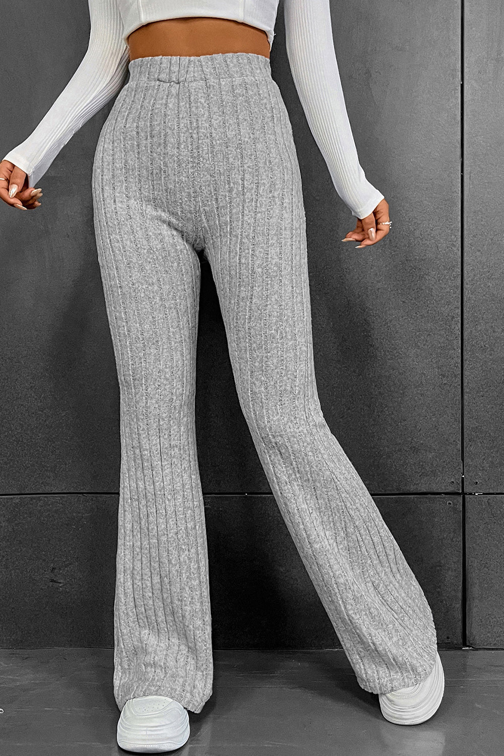 swvws Ribbed Long Pants