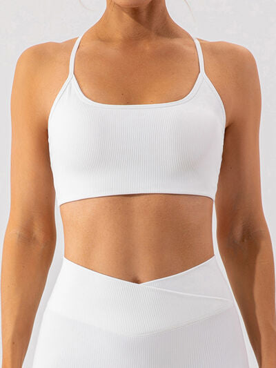 swvws Spaghetti Strap Active Bra