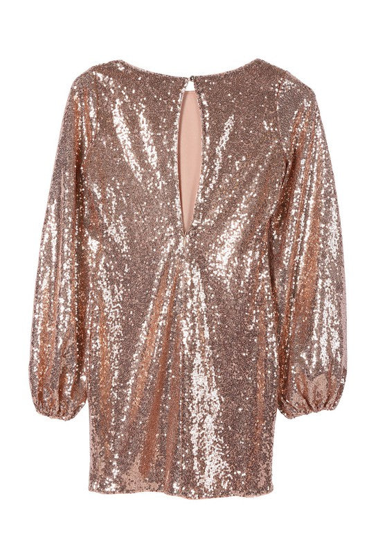 swvws Sequin mini dress