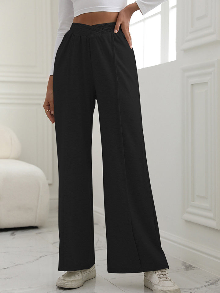 swvws V-Waist Wide Leg Pants