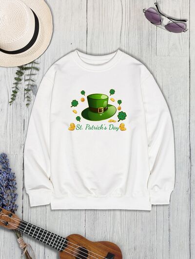 swvws ST. PATRICK'S DAY Round Neck Sweatshirt