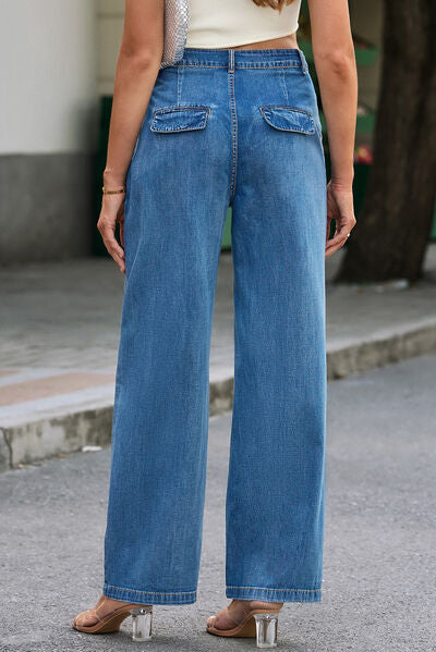 swvws High Waist Wide Leg Jeans