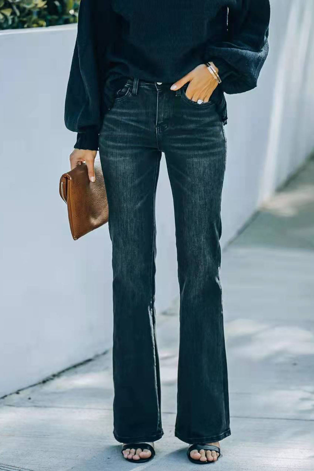 swvws Buttoned Long Jeans