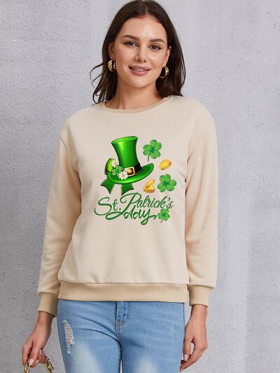 swvws ST. PATRICK'S DAY Round Neck Sweatshirt