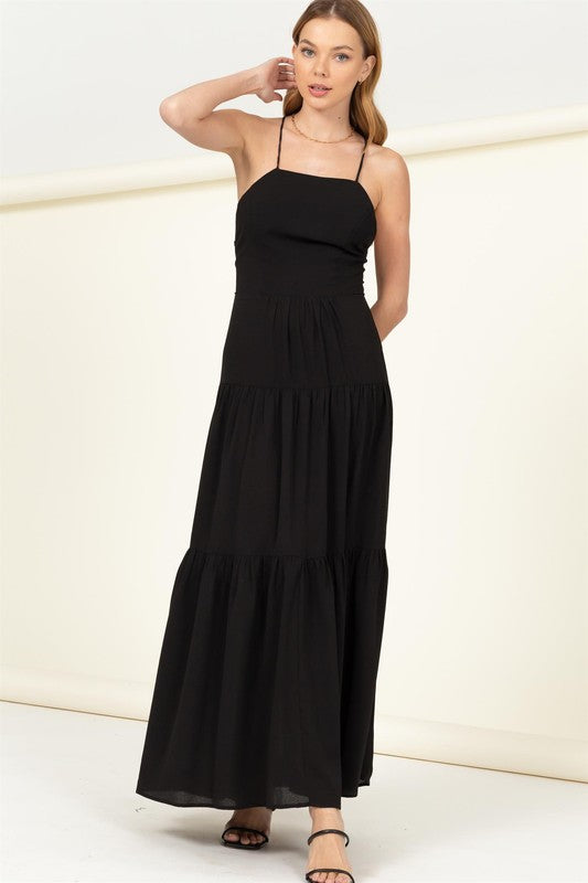 swvws Said Yes Tiered Maxi Dress