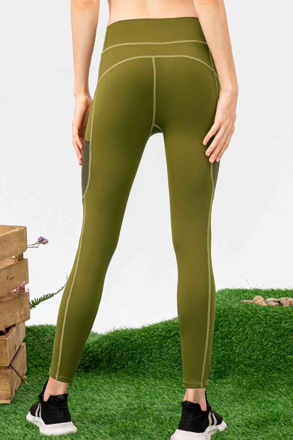 swvws High Waist Slim Fit Long Sports Pants