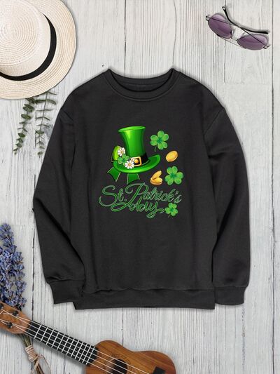 swvws ST. PATRICK'S DAY Round Neck Sweatshirt