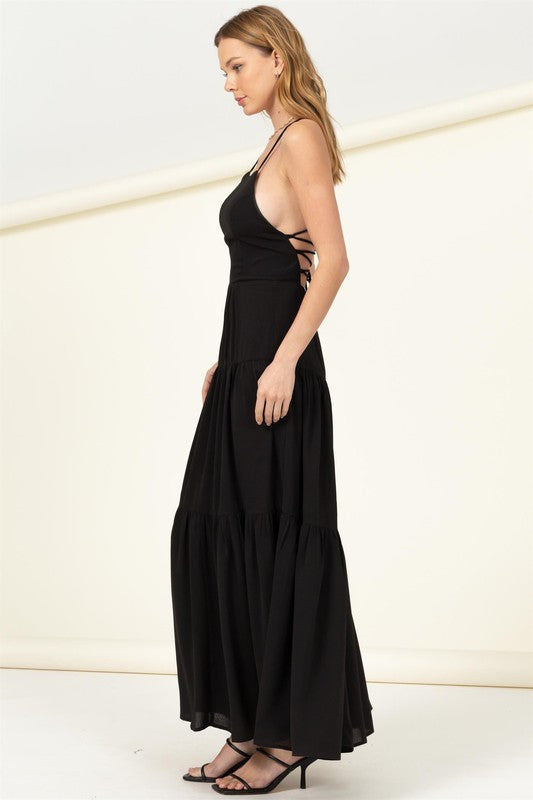 swvws Said Yes Tiered Maxi Dress