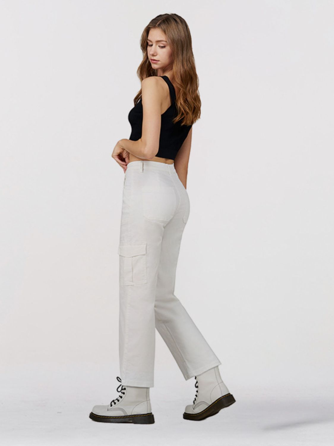 swvws Straight Leg Jeans with Pockets