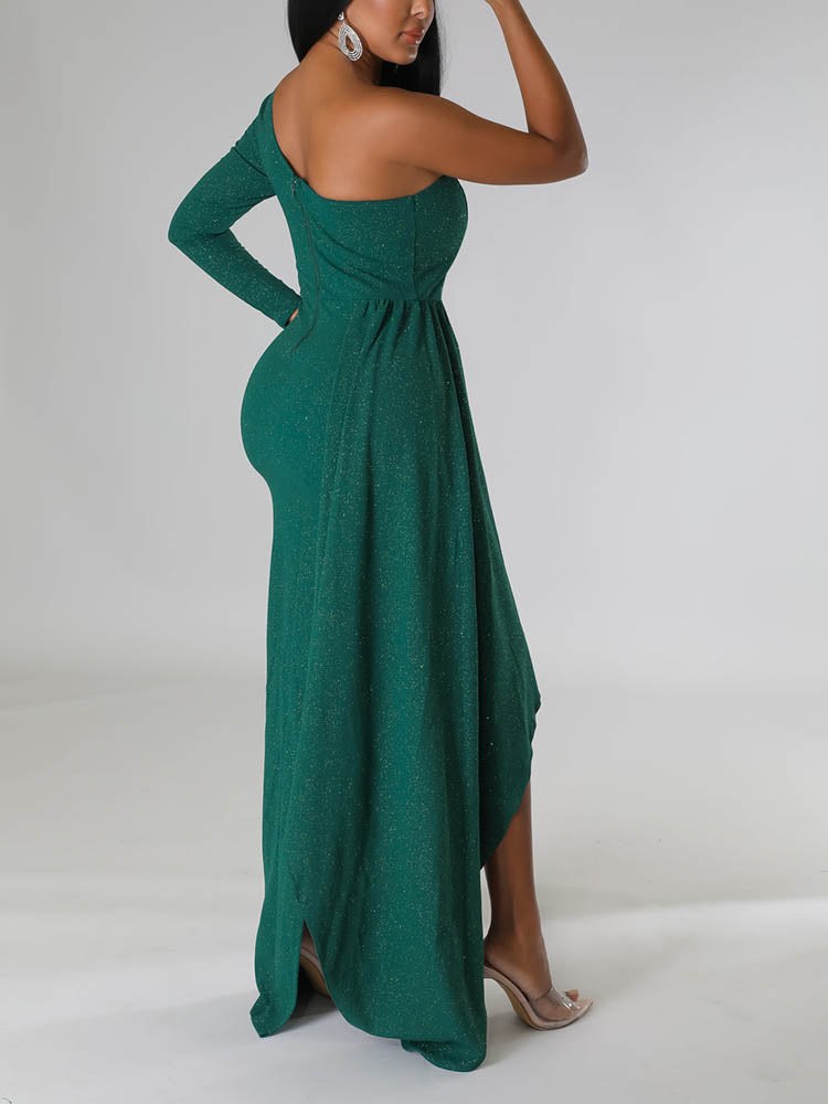 Sixsr One Shoulder Formal Dress